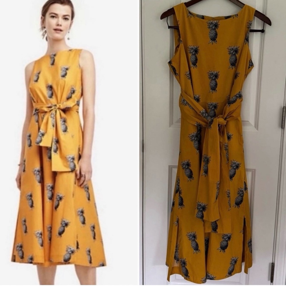 Banana Republic Pineapple Dress